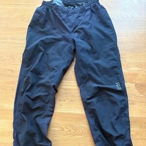 GORE-TEX Black Straight Leg Pants